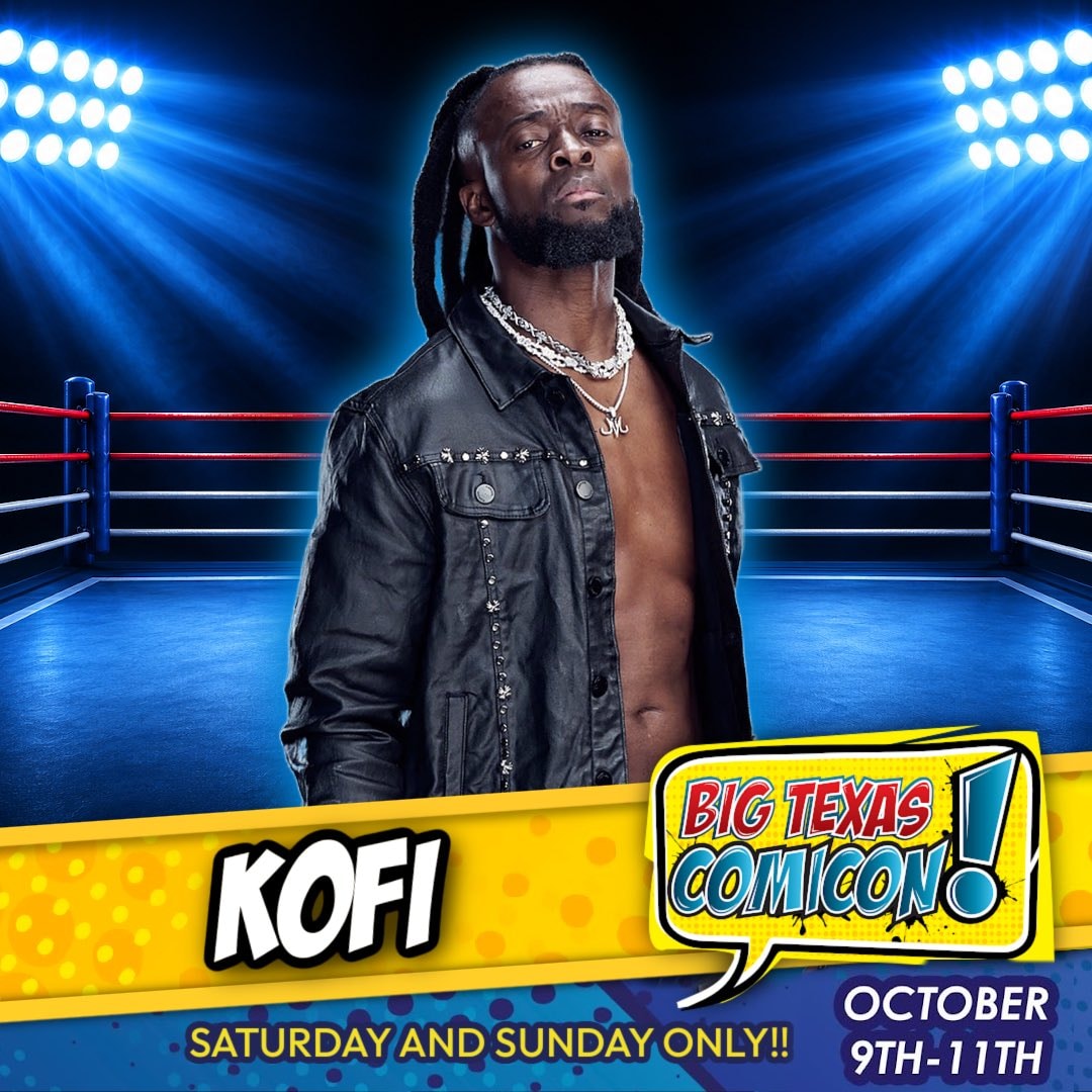 Kofi Kingston Big Texas Comicon