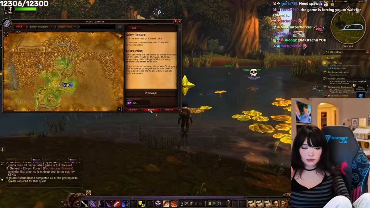 Esfand WoW Forever harem