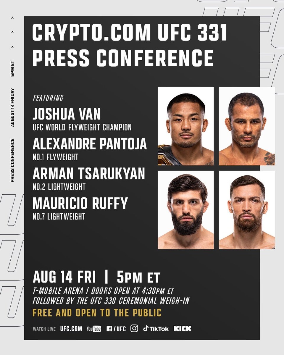 UFC 30 Press Conference (photo 2 of 2)