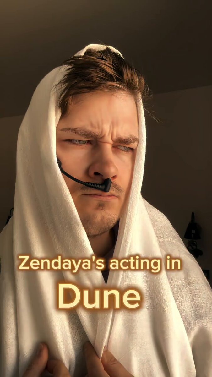 Zendaya acting in a nutshell