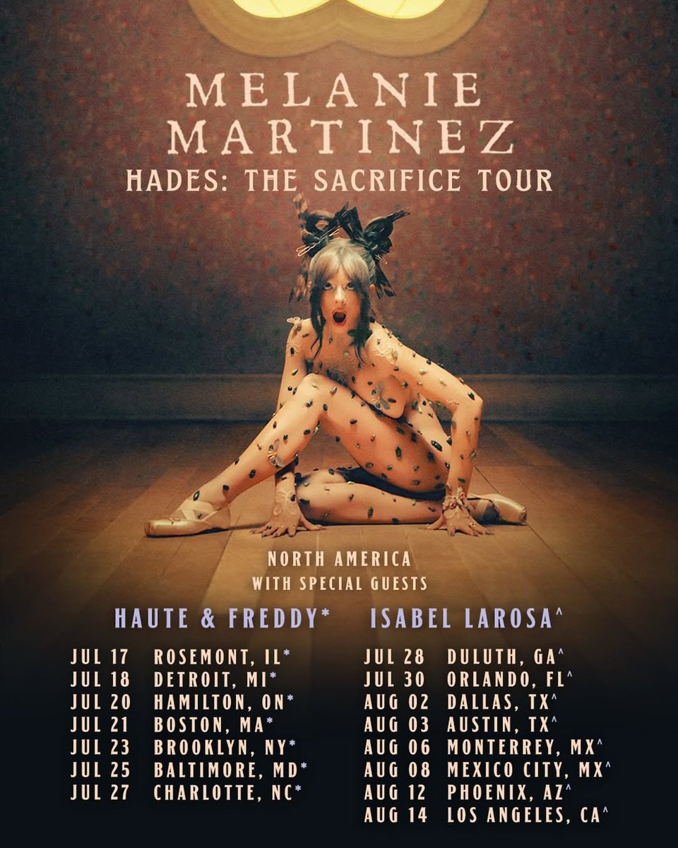 Isabel LaRose supporting Melanie Martinez tour (photo 2 of 2)