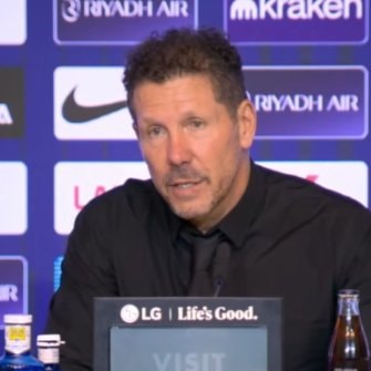 Diego Simeone post-match analysis
