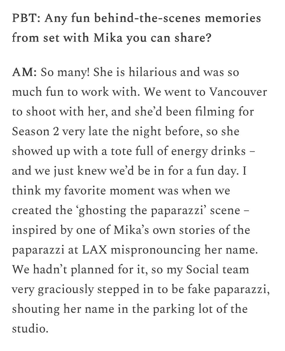 Anika Majithia on Mika's Campaign inspiration (photo 2 of 2)