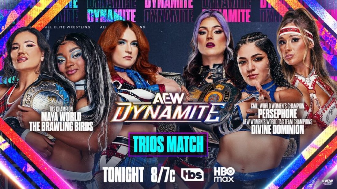 AEW Dynamite Glasgow match announcement