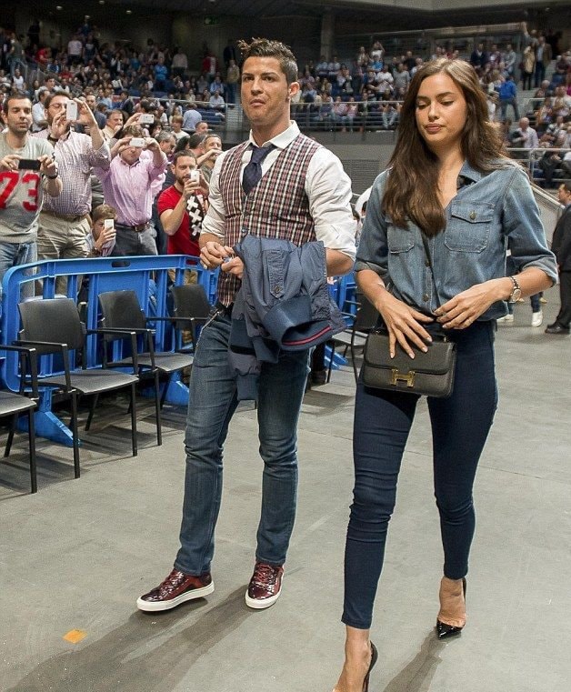 Cristiano Ronaldo Irina Shayk Madrid