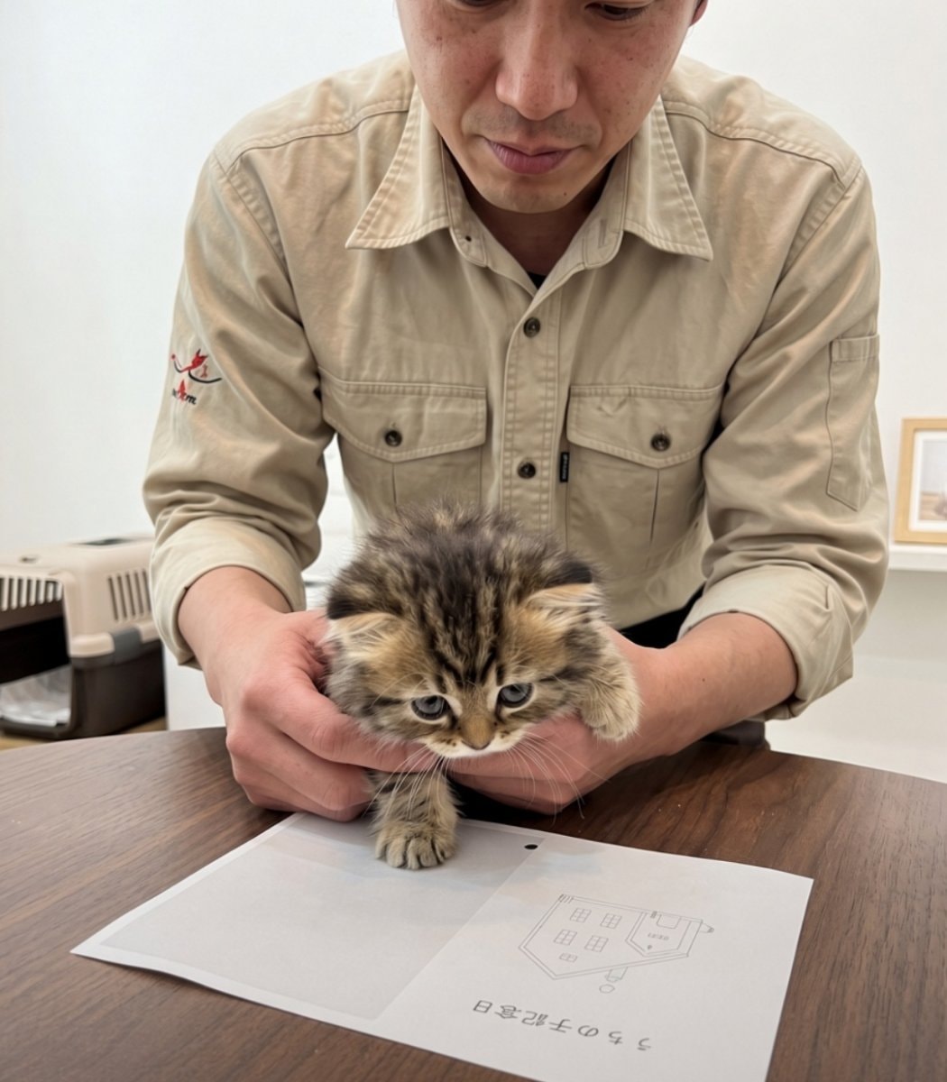 Japan cat adoption signature tradition (photo 2 of 2)