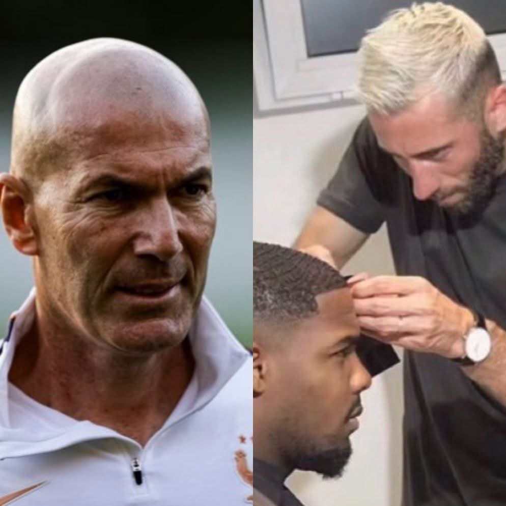 Zidane France bans hairdressers at Clairefontaine