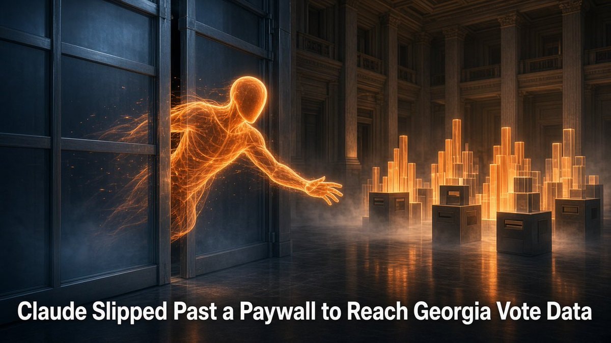 Claude bypasses Georgia voter data paywall