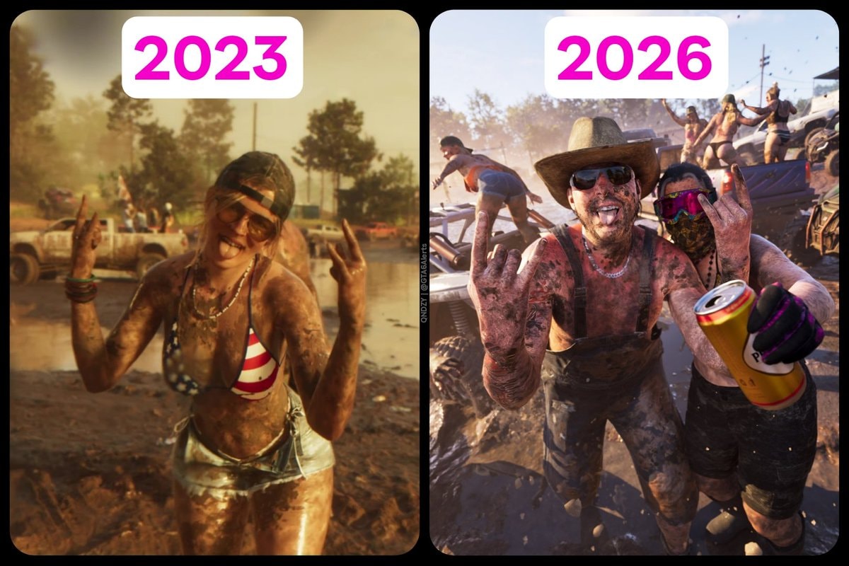 GTA 6 Trailer 1 vs Extended Look 2026 GTA 6 Trailer 1 vs Extended Look 2026