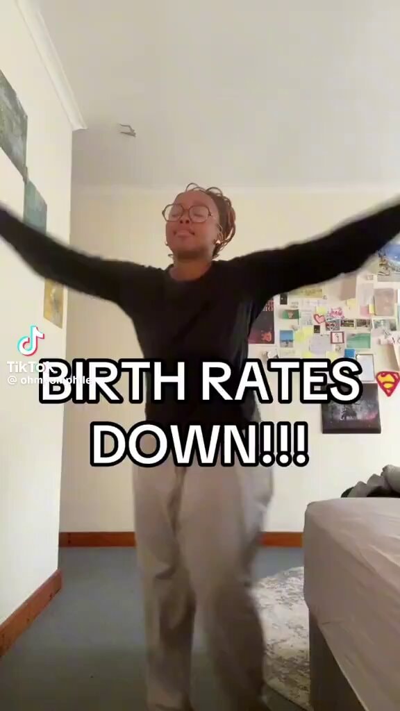 Irish birth rates down meme