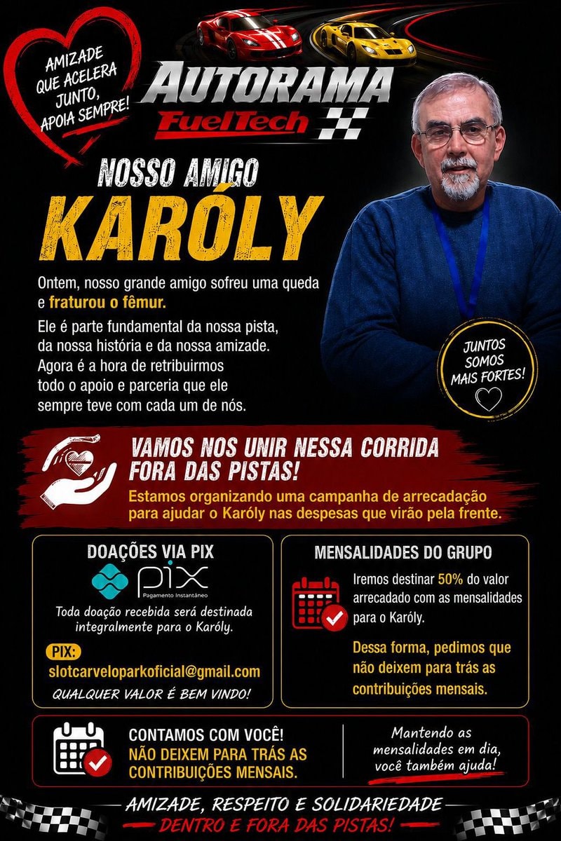 Karoly fractured femur fundraiser