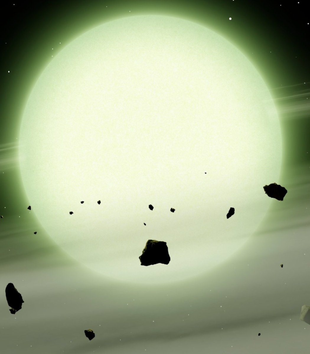WD J1330+6435 green star