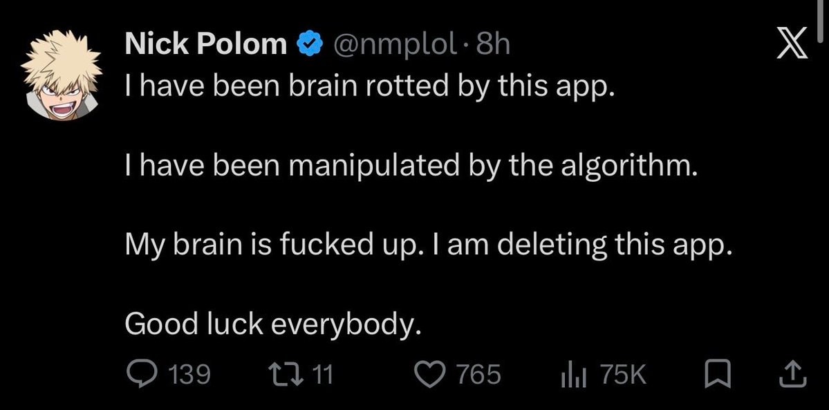 Nmplol deletes Twitter