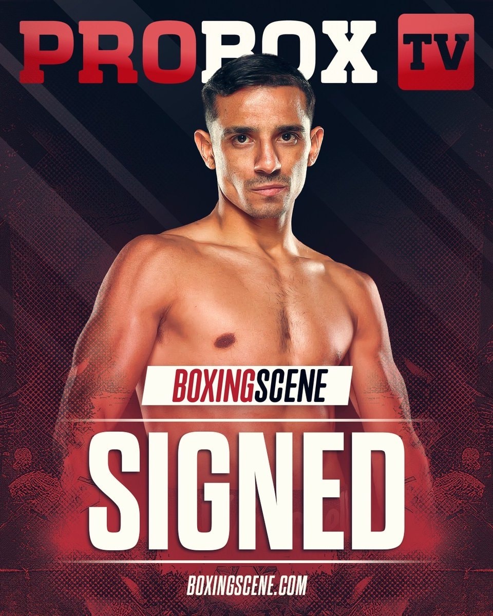 Luis Alberto Lopez signs with ProBoxTV