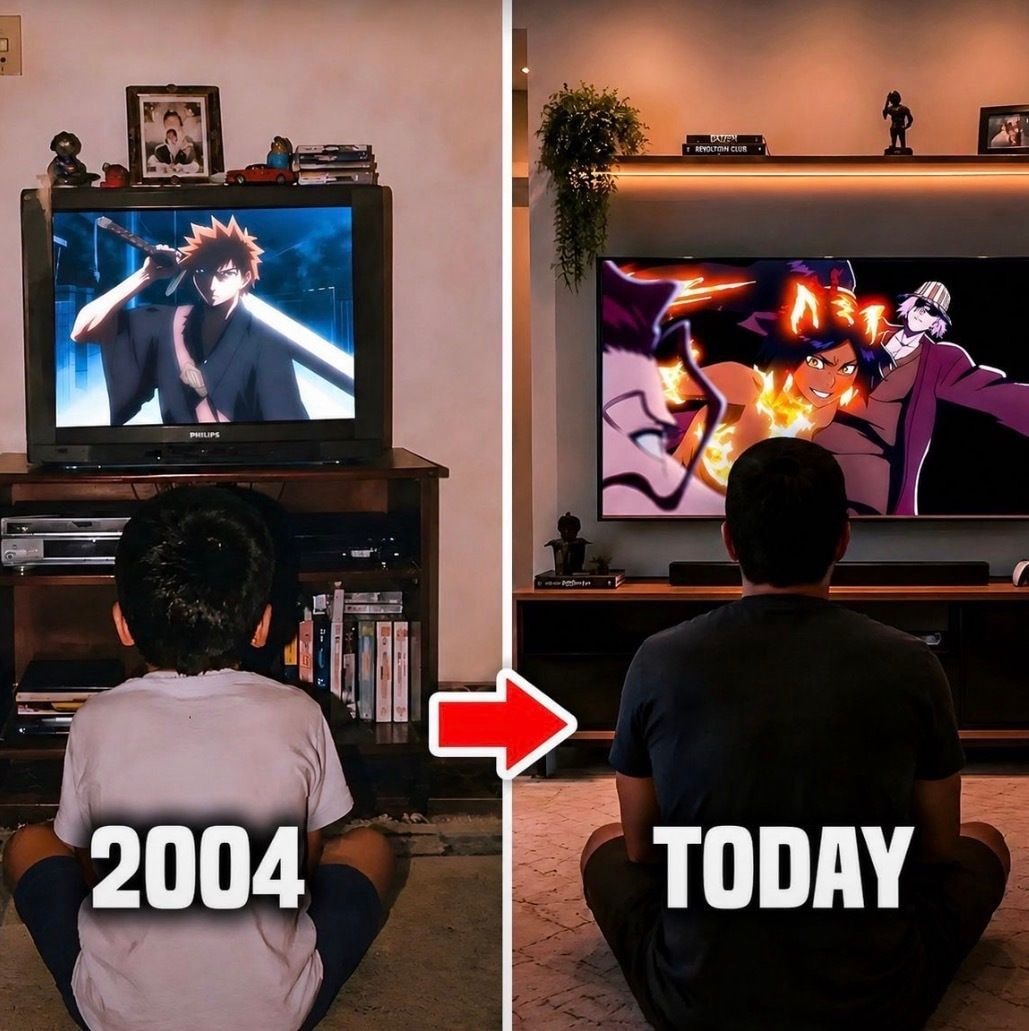 Bleach fan evolution 2004 vs Today Bleach fan evolution 2004 vs Today