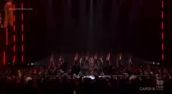 Cardi B performs AH HA at iHeart Radio Music Festival Cardi B performs AH HA at iHeart Radio Music Festival