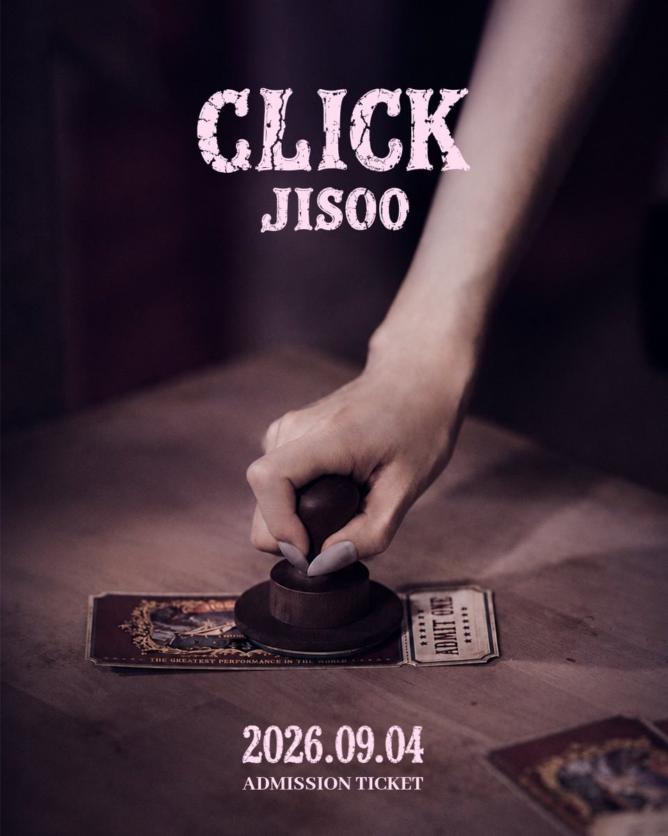JISOO CLICK teaser