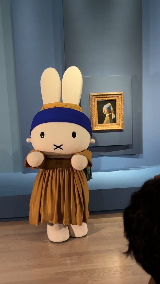 Miffy Girl with a Pearl Earring Osaka