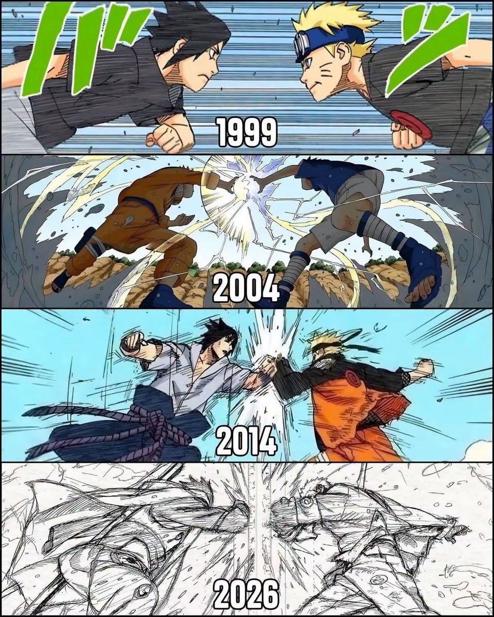 Naruto and Sasuke rematch