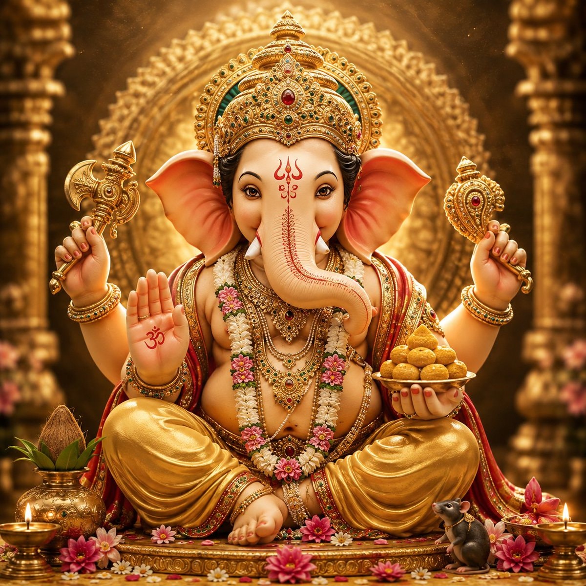 Lord Ganesha blessings remove obstacles