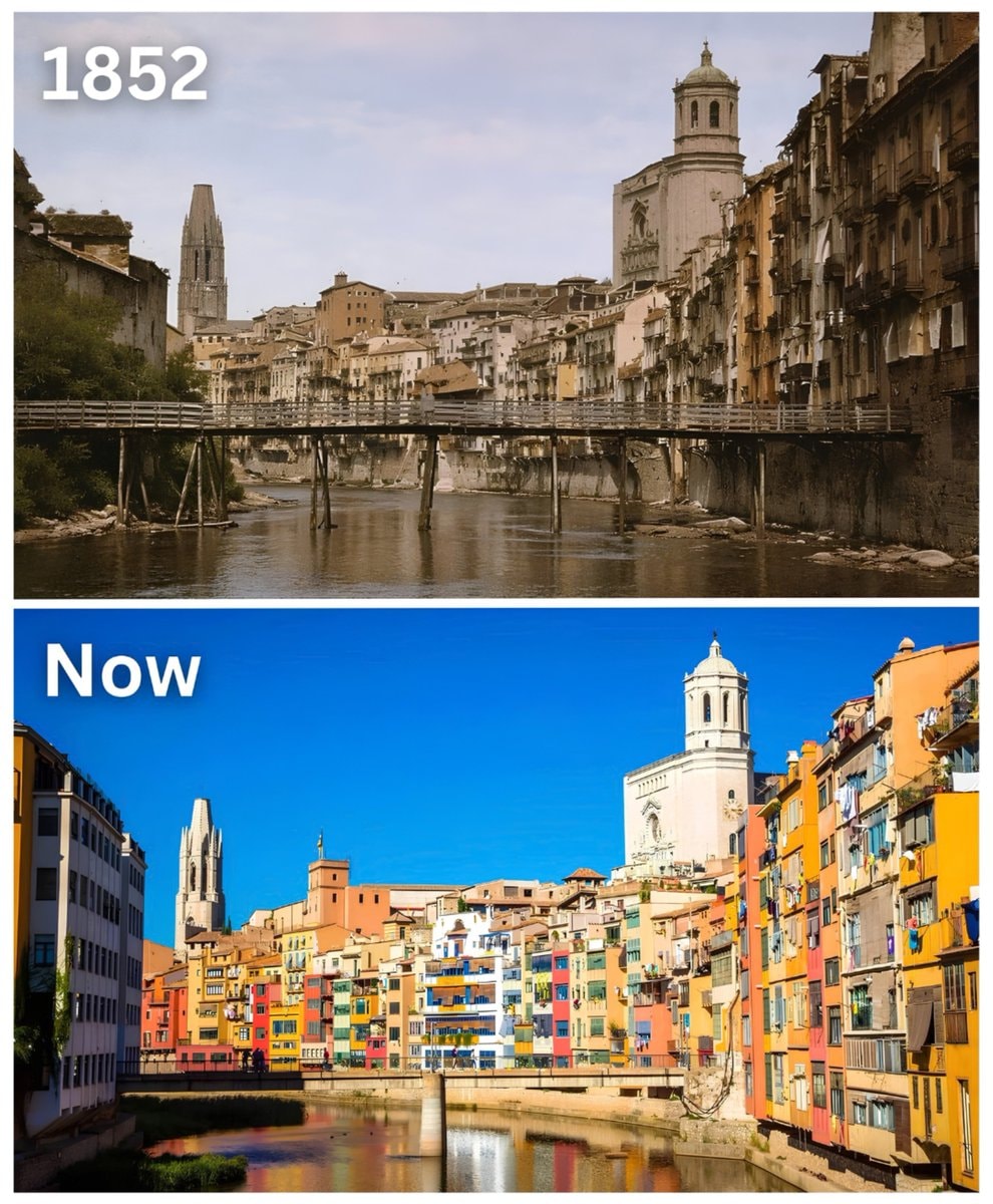 Girona 1852 vs Now