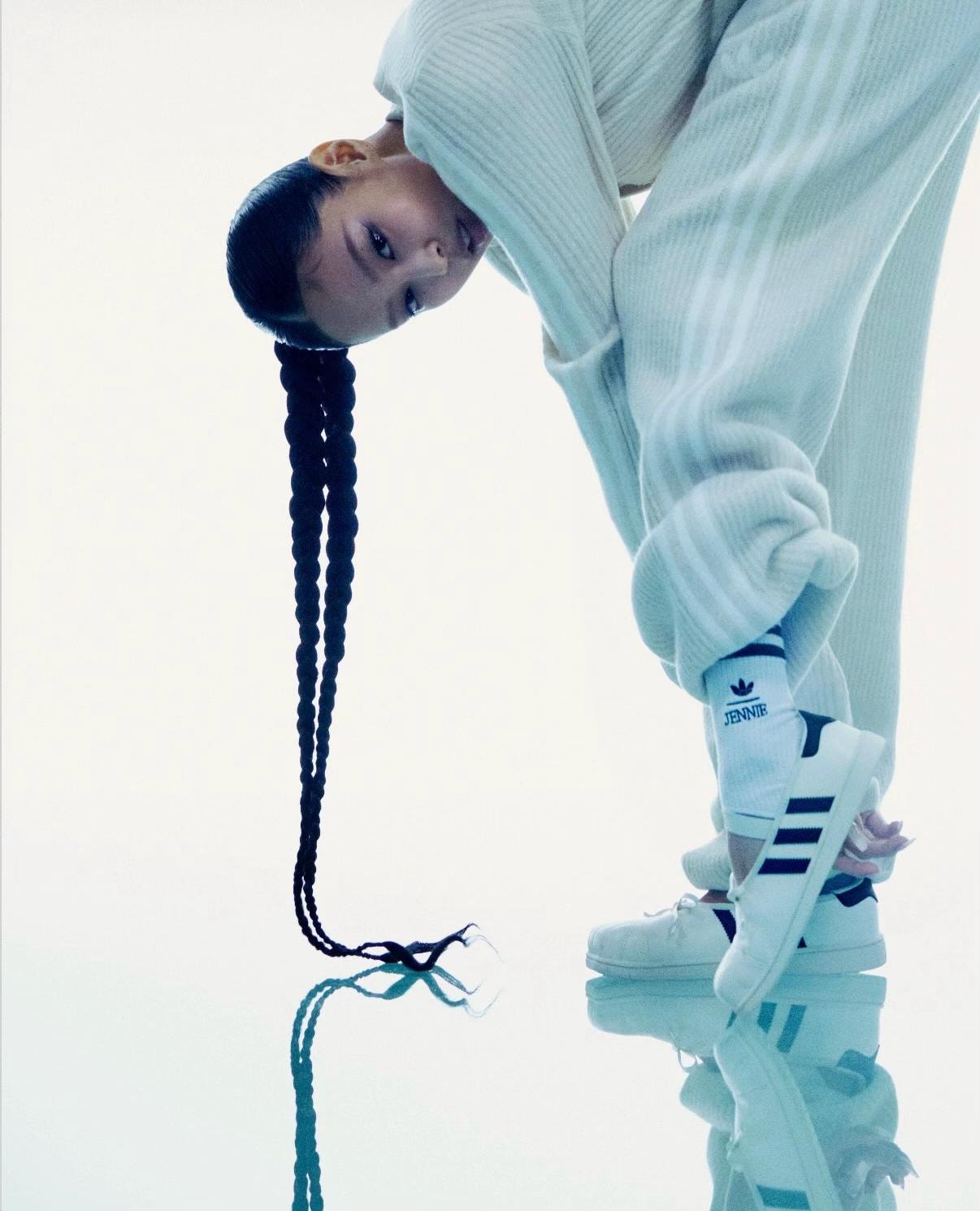 Jennie new Adidas shoes