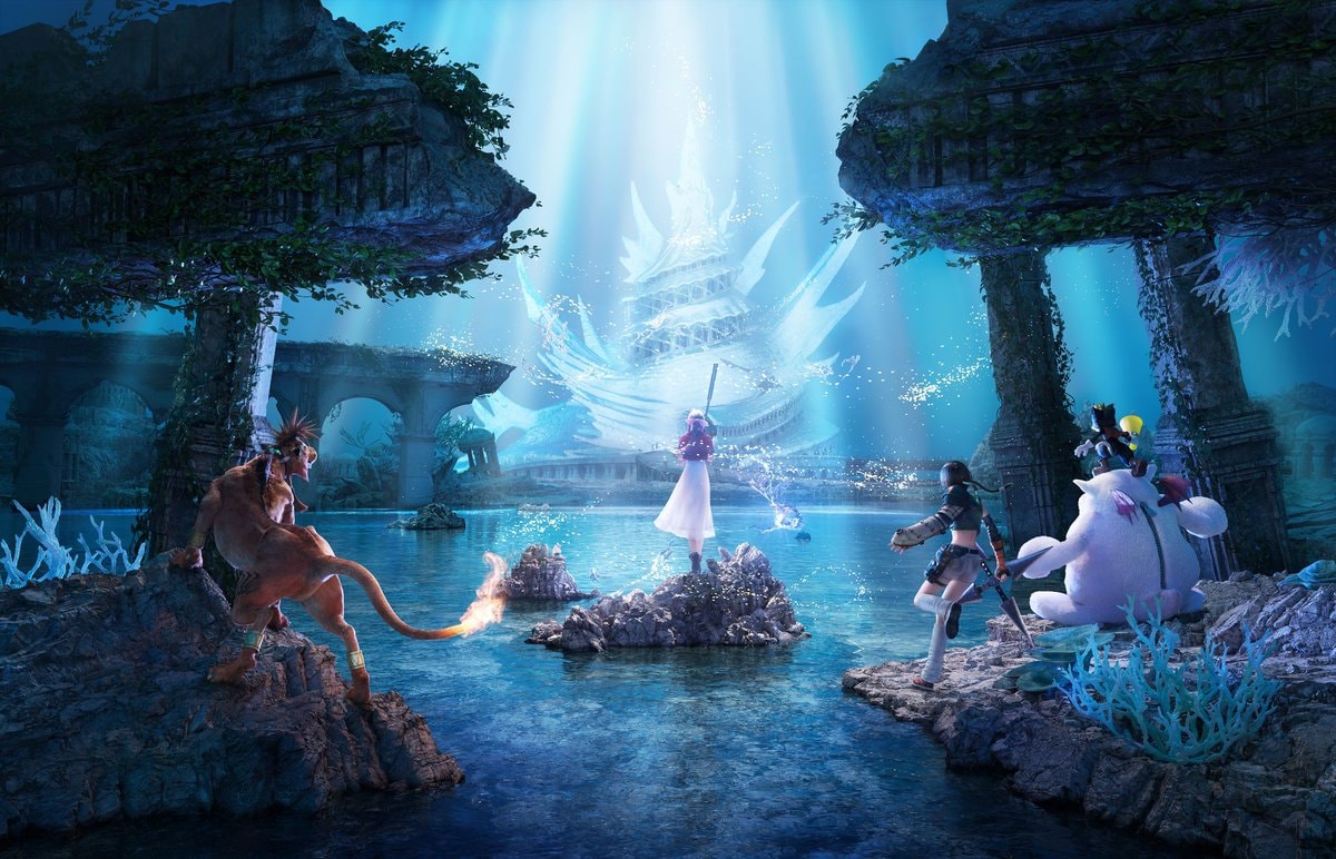 FINAL FANTASY VII REVELATION new illustrations (photo 3 of 4)