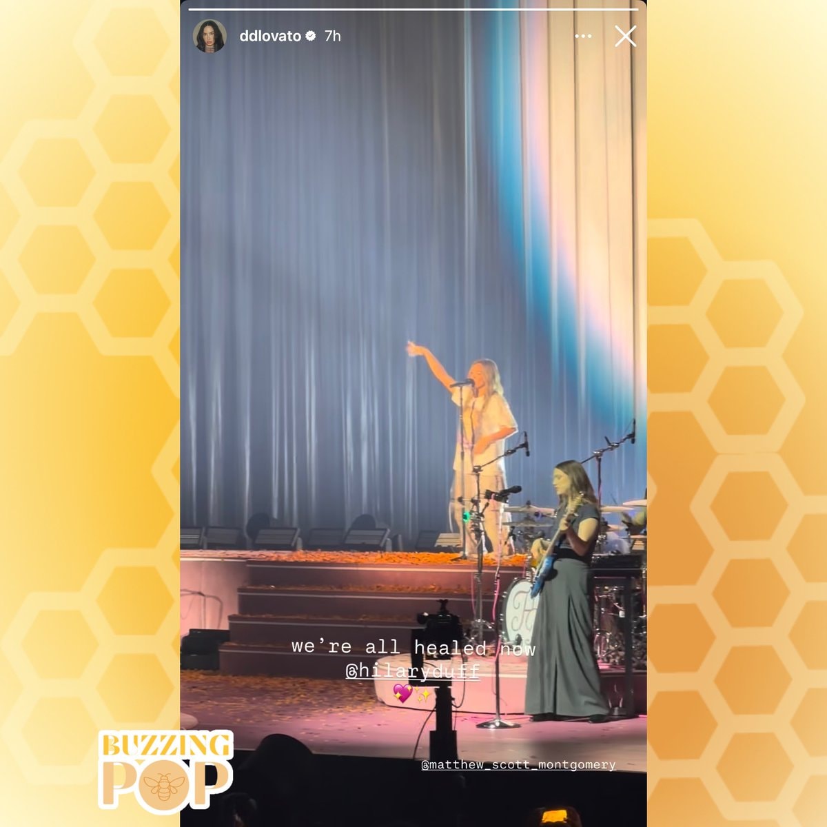 Demi Lovato Hilary Duff concert Inglewood (photo 2 of 2)