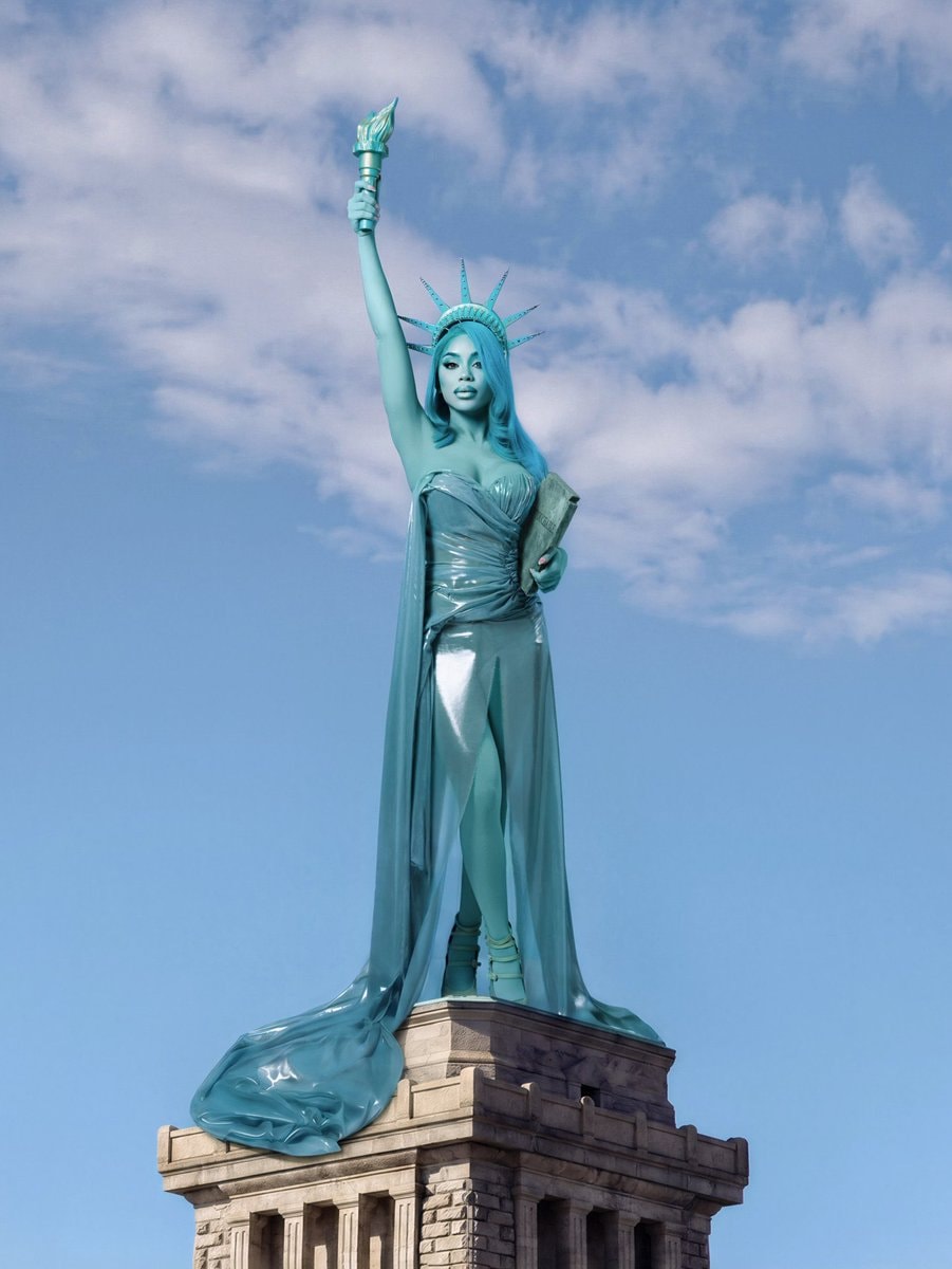 Amaya Statue of Liberty Halloween (photo 2 of 2)