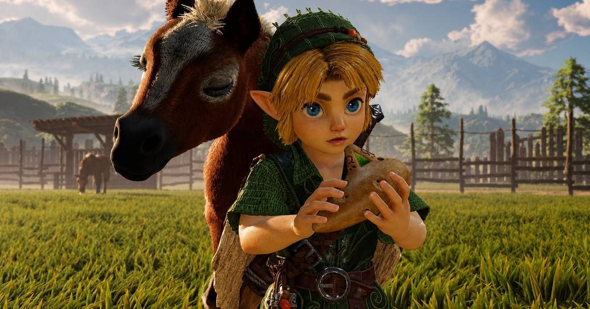 Young Link Ocarina of Time Remake