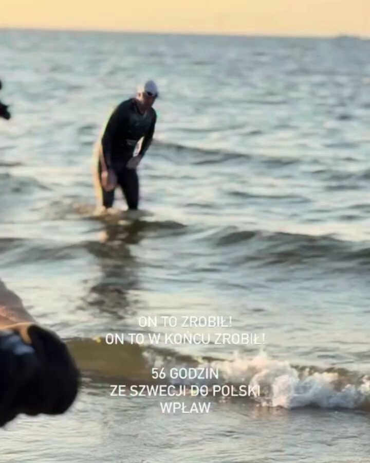 Bartłomiej Kubkowski Poland Sweden swim
