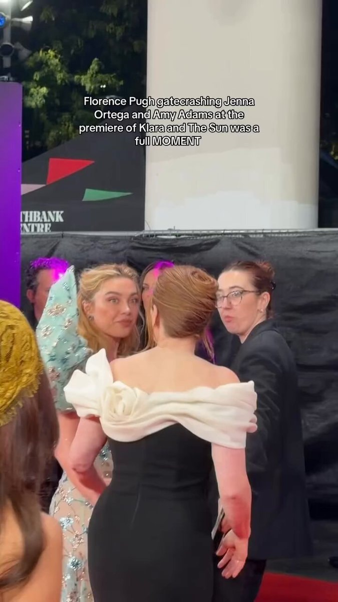 Florence Pugh Amy Adams Jenna Ortega LFF Florence Pugh Amy Adams Jenna Ortega LFF