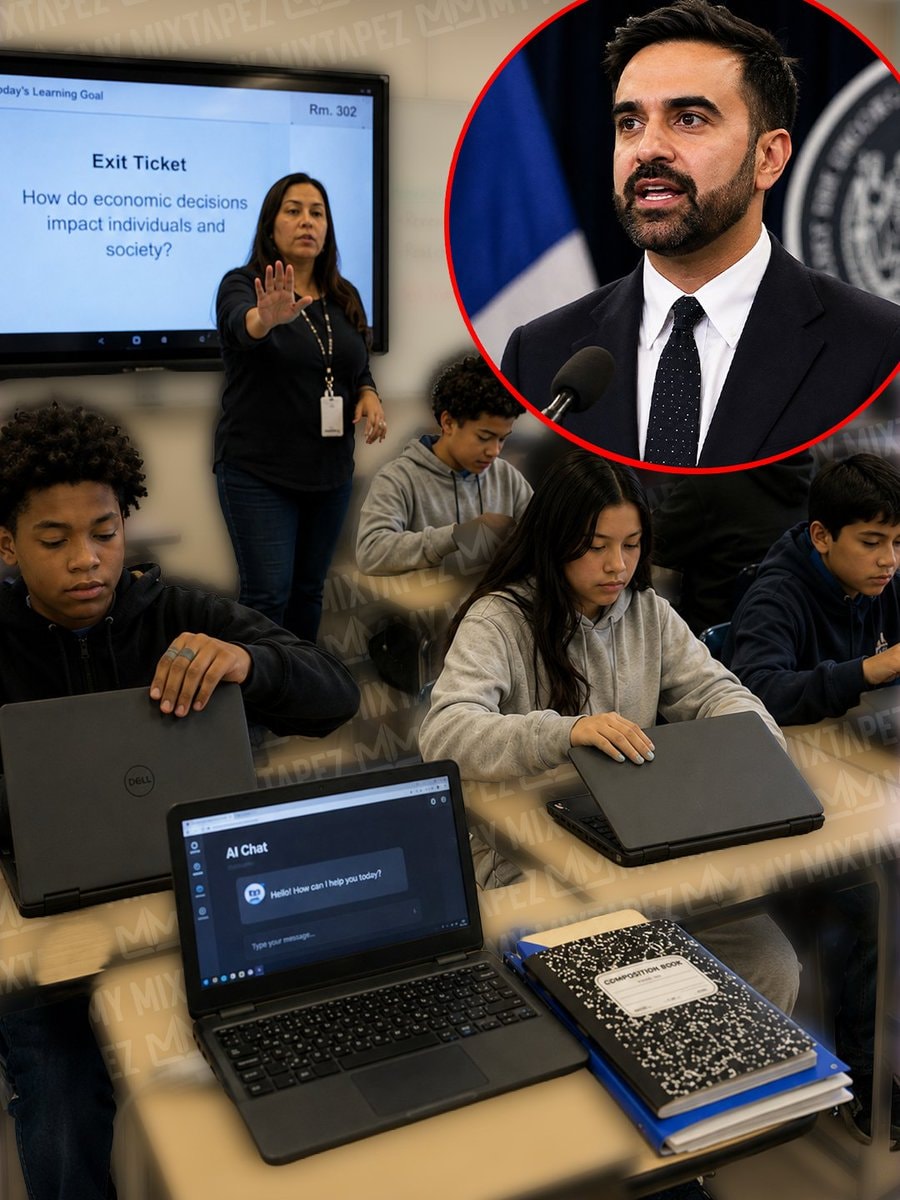 NYC 8th grade AI ban