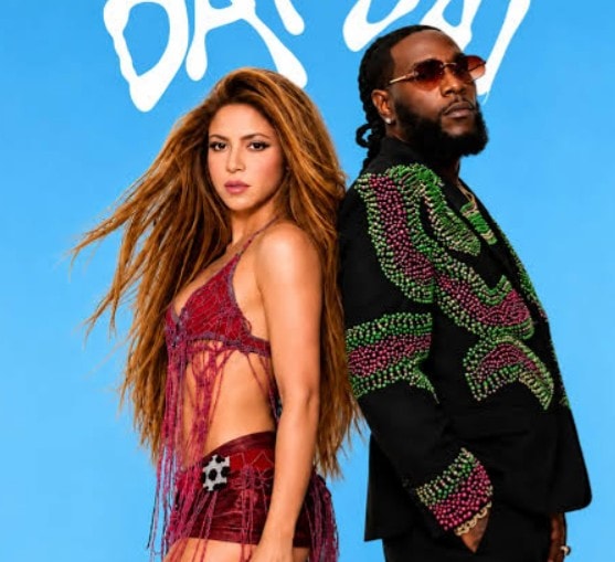Shakira Dai Dai Burna Boy Global Spotify #4 (photo 2 of 2)