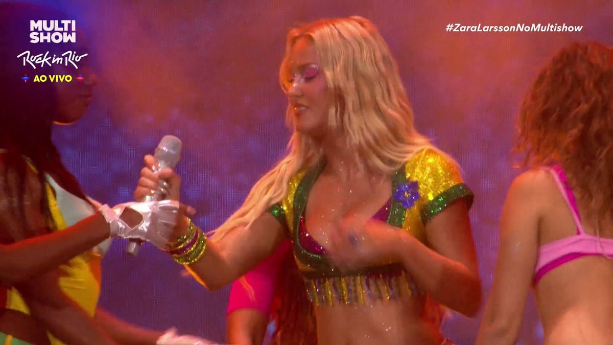 Zara Larsson Rock In Rio performance