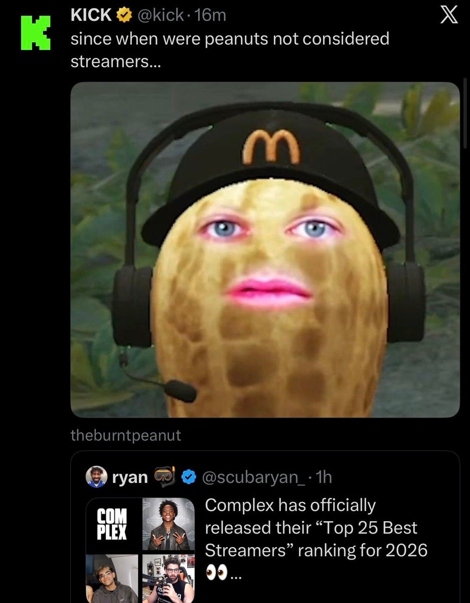 Kick calls out Complex over BurntPeanut omission