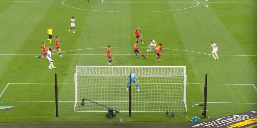 Harry Kane England match moment