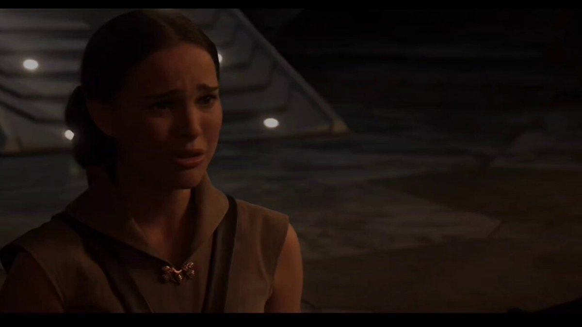Anakin and Padmé tragic scene Anakin and Padmé tragic scene