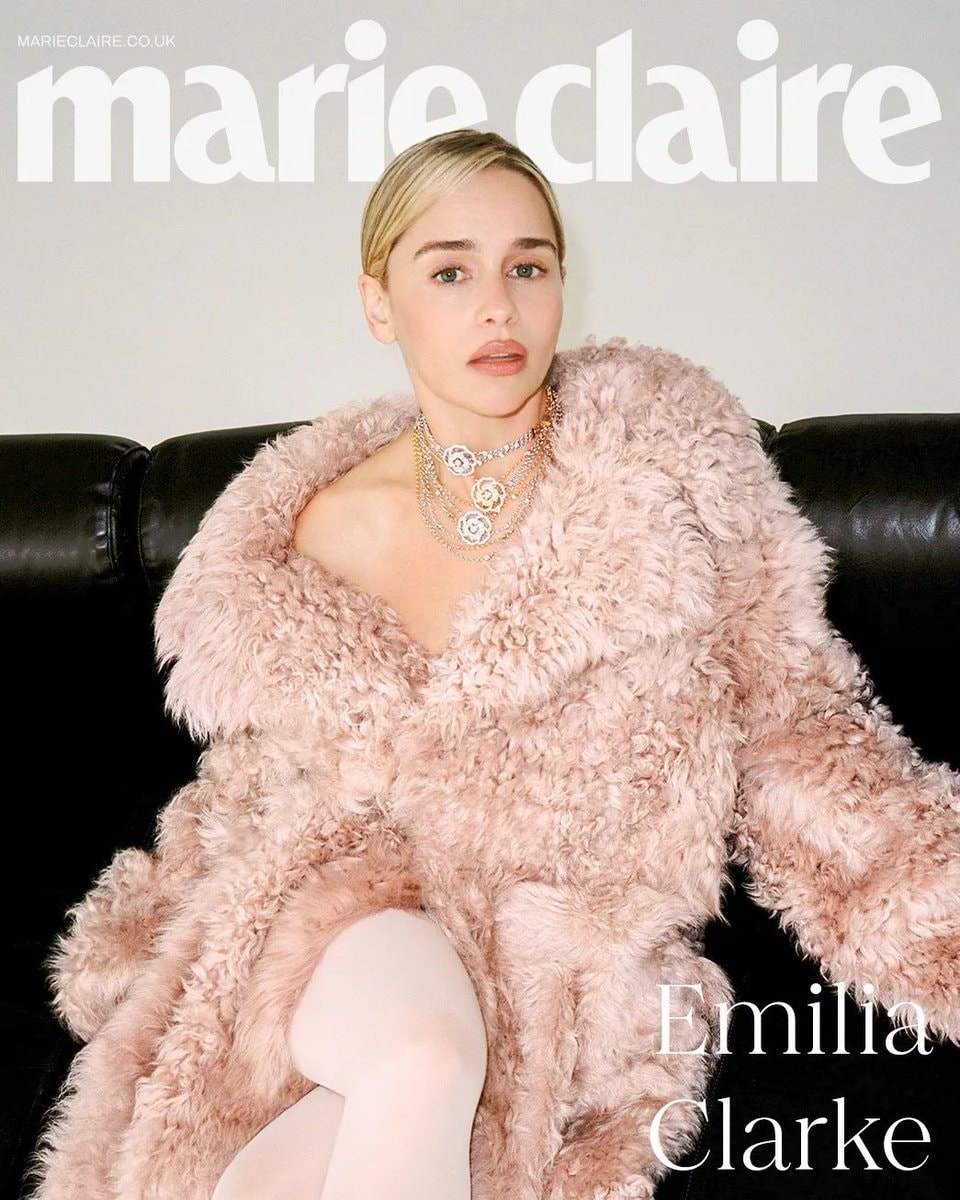 Emilia Clarke Marie Claire UK