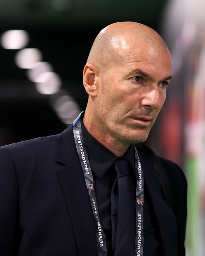 Zidane France welcome and first home match 🤍🐐 (photo 2 of 3)