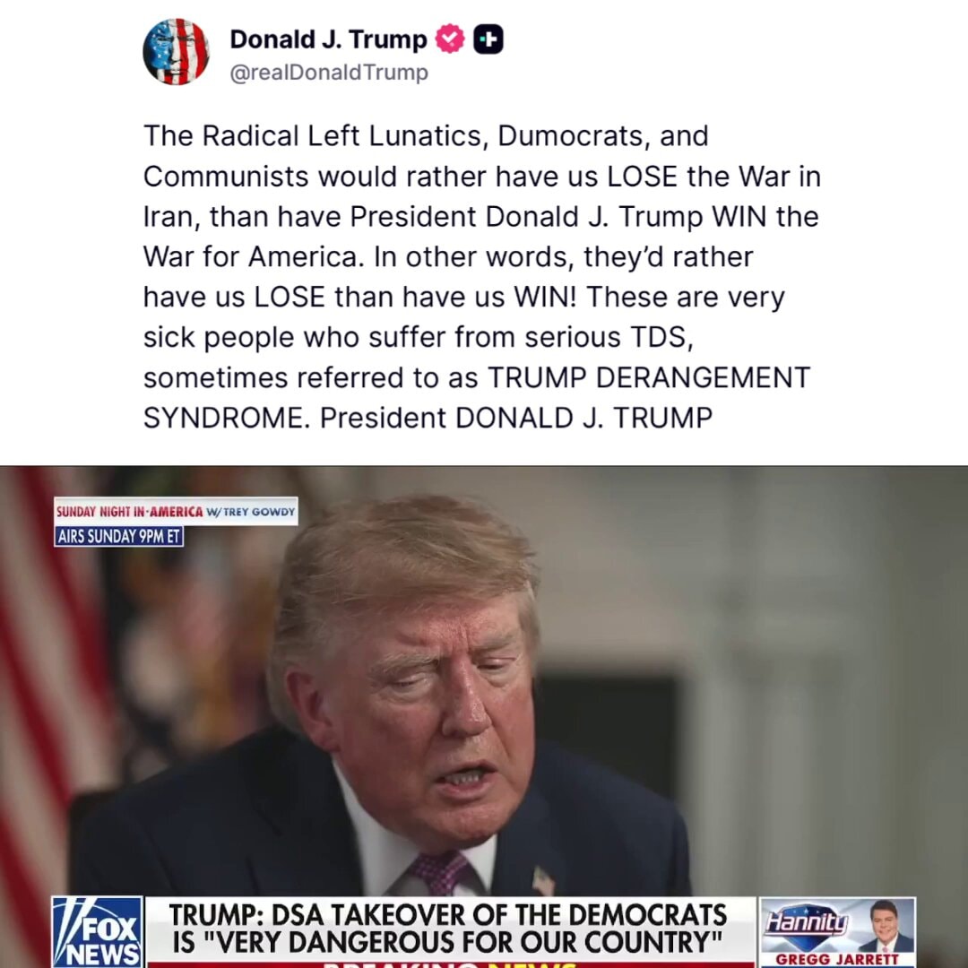 Trump TDS Iran War Fox News