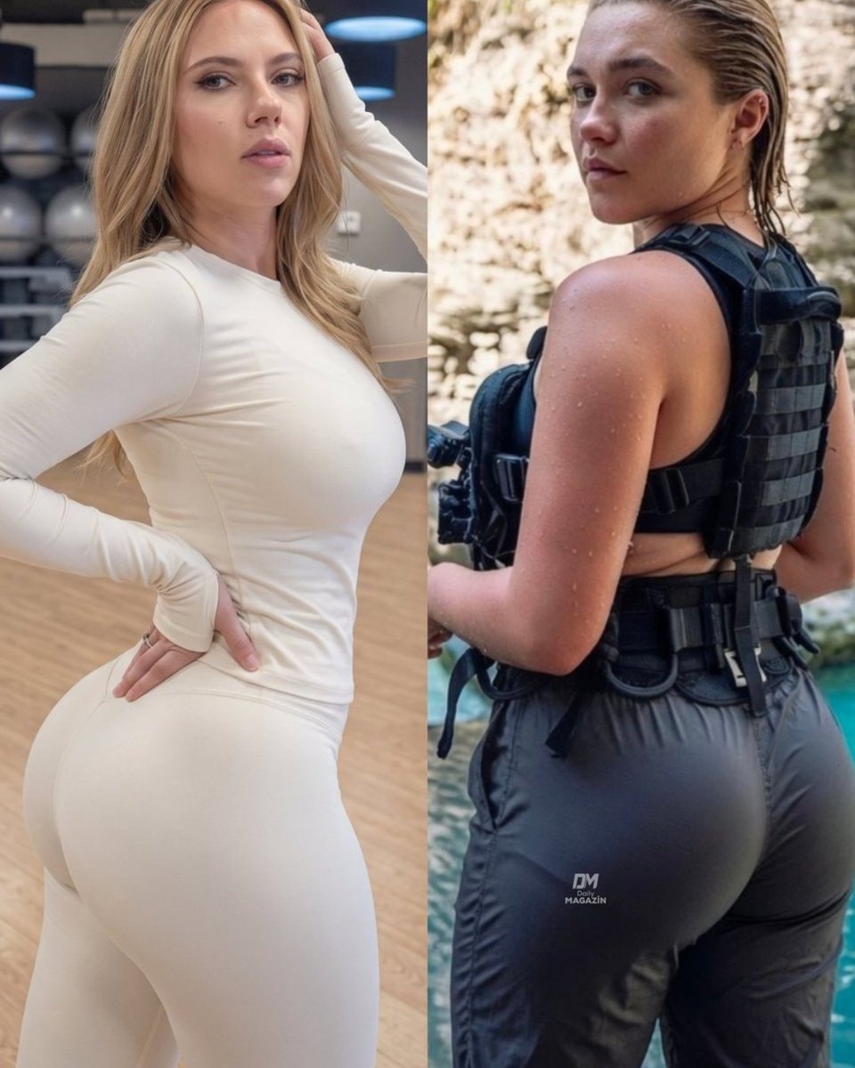 Florence Pugh Scarlett Johansson comparison