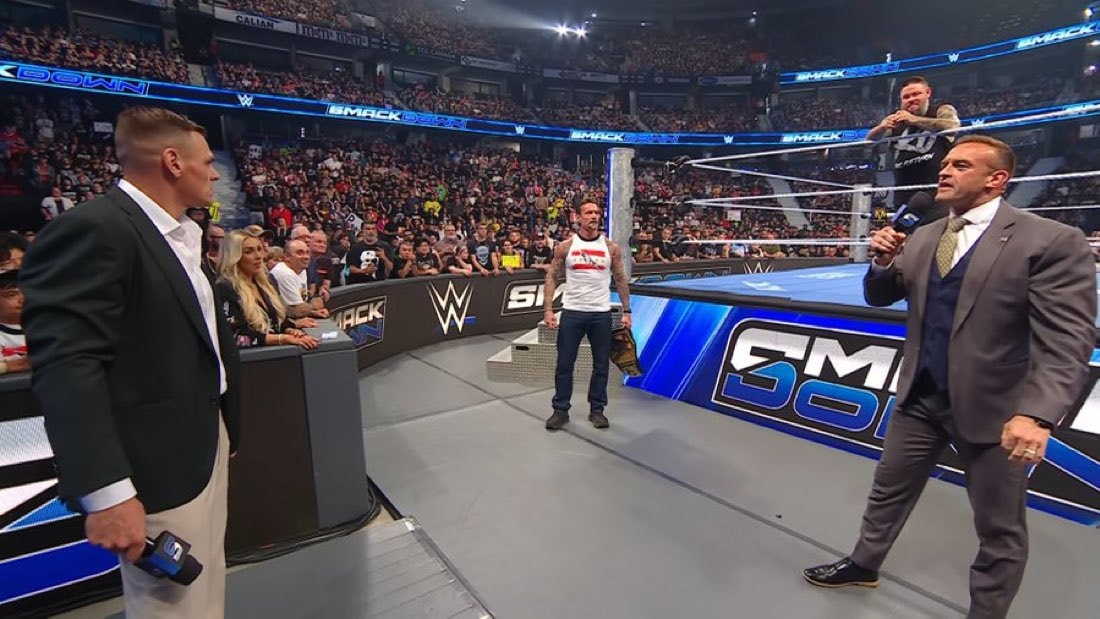 Gunther Kevin Owens Finn Balor SmackDown