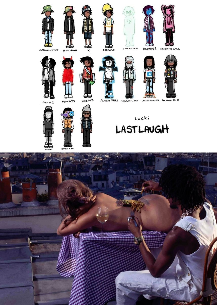Lucki Last Laugh new music tonight