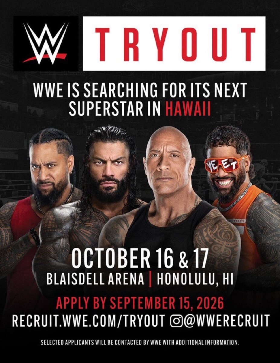 Triple H announces WWE tryout in Hawaii (photo 2 of 2)