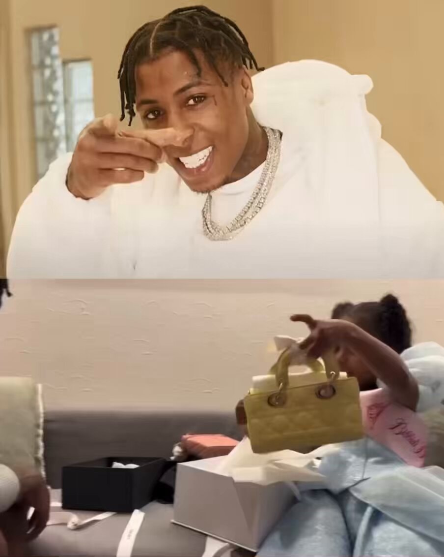 NBA YoungBoy daughter birthday surprise