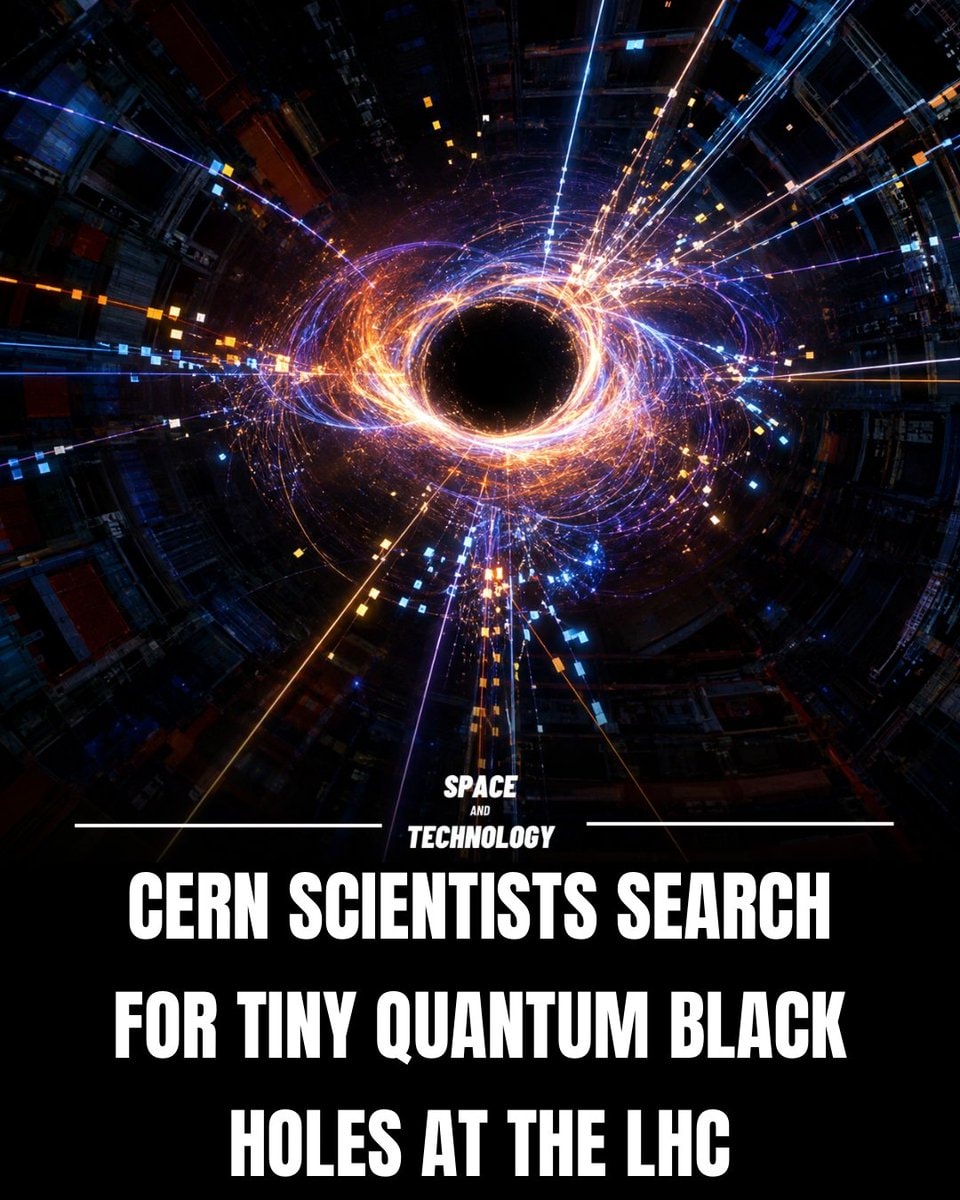 CERN search for tiny quantum black holes