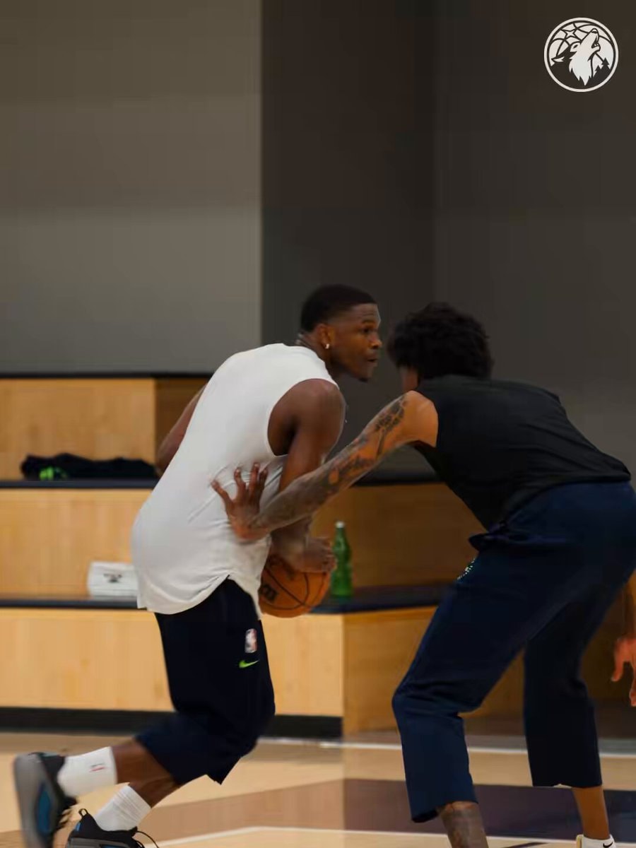 Anthony Edwards LaMelo Ball Jaden McDaniels workout