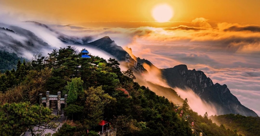 Jiangxi mountain landscape sunrise (photo 1 of 4)