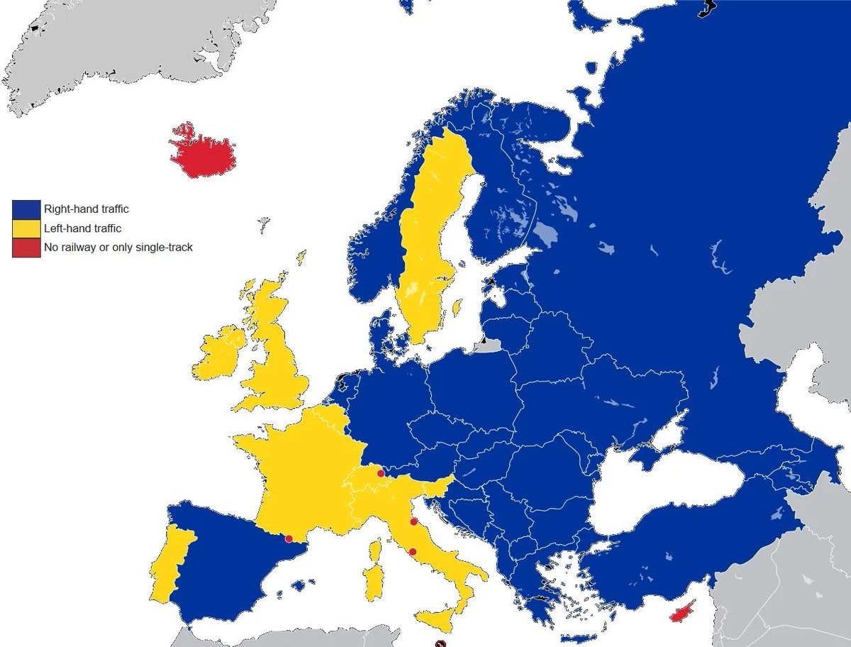 Railway Traffic in Europe Railway Traffic in Europe